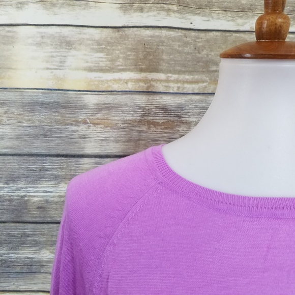 NWT Zara Purple Featherweight Summer Sweater - Picture 3 of 3